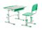 Комплект растущая парта и стул Cubby Disa Green