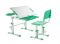 Комплект растущая парта и стул Cubby Disa Green