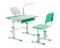 Комплект растущая парта и стул Cubby Disa Green