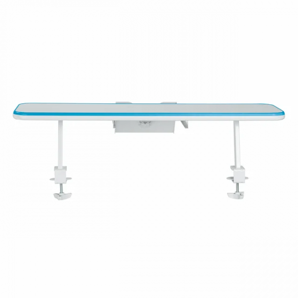 Широкая полка с подставкой для книг FunDesk SS16W Blue