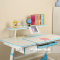 Широкая полка с подставкой для книг FunDesk SS16W Blue