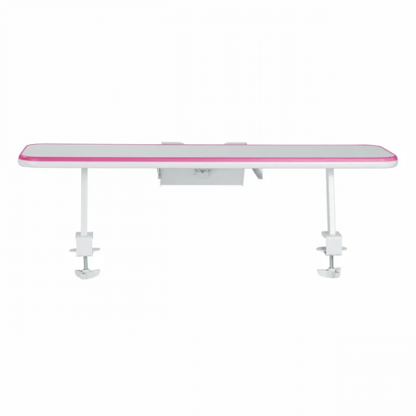 Широкая полка с подставкой для книг FunDesk SS16W Pink