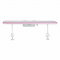 Широкая полка с подставкой для книг FunDesk SS16W Pink