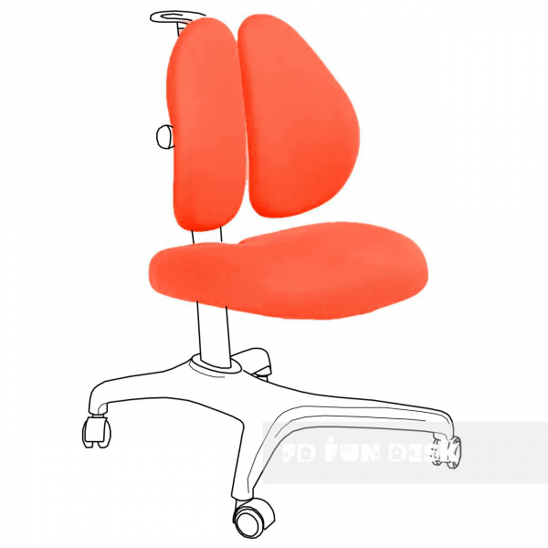 Чехол для кресла FunDesk Bello II Orange