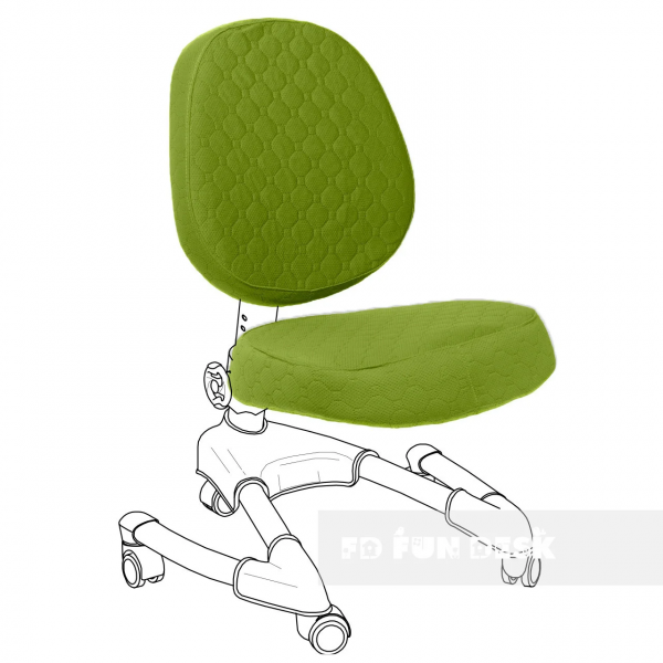 Чехол для кресла FunDesk Buono Chair Cover Green