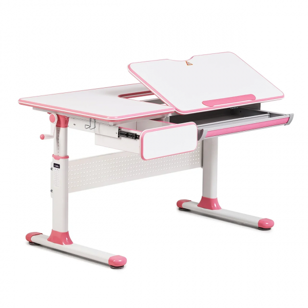 Комплект парта Cubby Toru Pink с креслом FunDesk Primo Grey