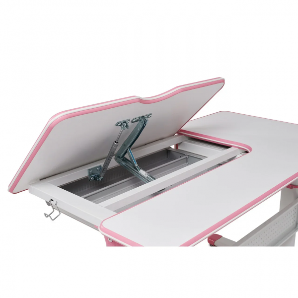 Комплект парта Cubby Toru Pink с креслом FunDesk Primo Grey