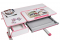 Комплект парта Cubby Toru Pink с креслом FunDesk Primo Grey
