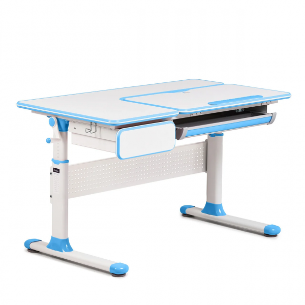 Комплект парта Cubby Toru Blue с креслом FunDesk Primo Grey