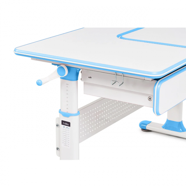 Комплект парта Cubby Toru Blue с креслом FunDesk Primo Grey