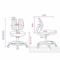Комплект парта Cubby Toru Grey с креслом FunDesk Primo Grey