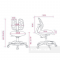 Комплект парта Cubby Toru Blue с креслом FunDesk Primo Grey