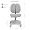 Парта Cubby Brunia Blue и кресло FunDesk Solerte Grey