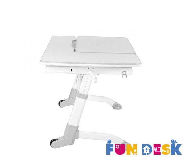 Парта FunDesk Amare Grey для школьника растущая