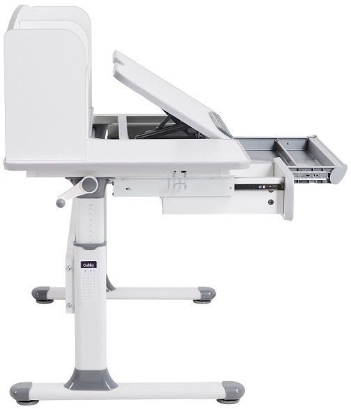 Парта Cubby Rimu Grey и кресло FunDesk Pratico II Grey