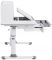 Парта Cubby Rimu Grey и кресло FunDesk Pratico II Grey