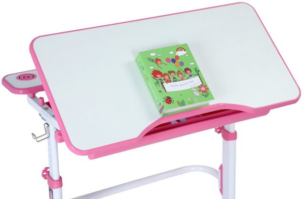 Растущая детская парта и стул Cubby Botero Pink