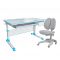 Парта Cubby Brunia Blue и кресло FunDesk Solerte Grey