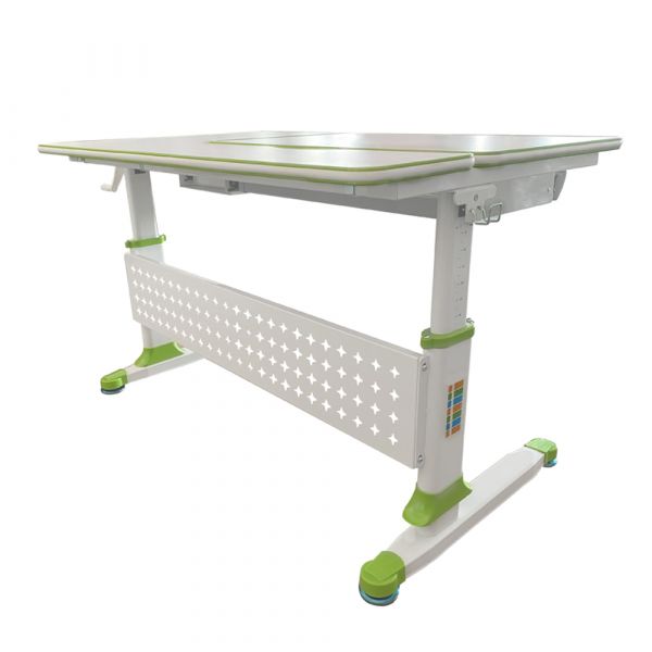 Парта Cubby Brunia Green и кресло FunDesk Solerte Grey