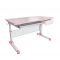 Парта Cubby Brunia Pink и кресло FunDesk Solerte Grey