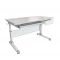 Парта Cubby Brunia Grey и кресло FunDesk Solerte Grey