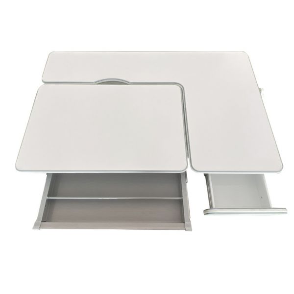 Парта Cubby Brunia Grey и кресло FunDesk Solerte Grey