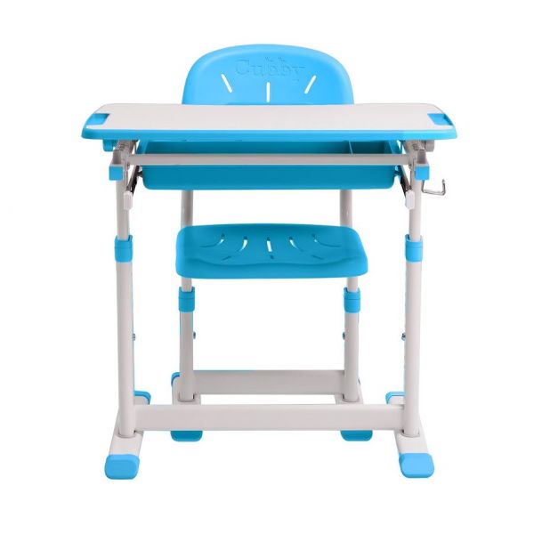 Детская растущая парта трансформер для школьника и стул Cubby Sorpresa Blue