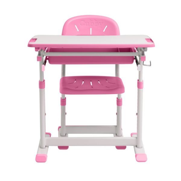 Детская растущая парта трансформер для школьника и стул Cubby Sorpresa Pink