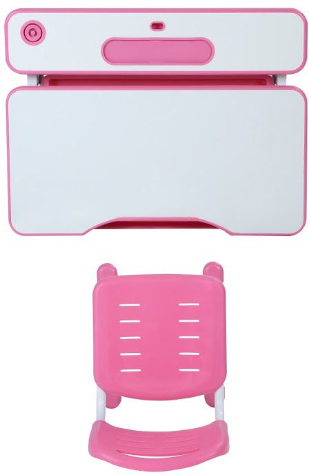 Растущая детская парта и стул Cubby Botero Pink