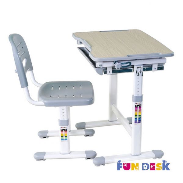 Набор учебный FunDesk Piccolino Grey