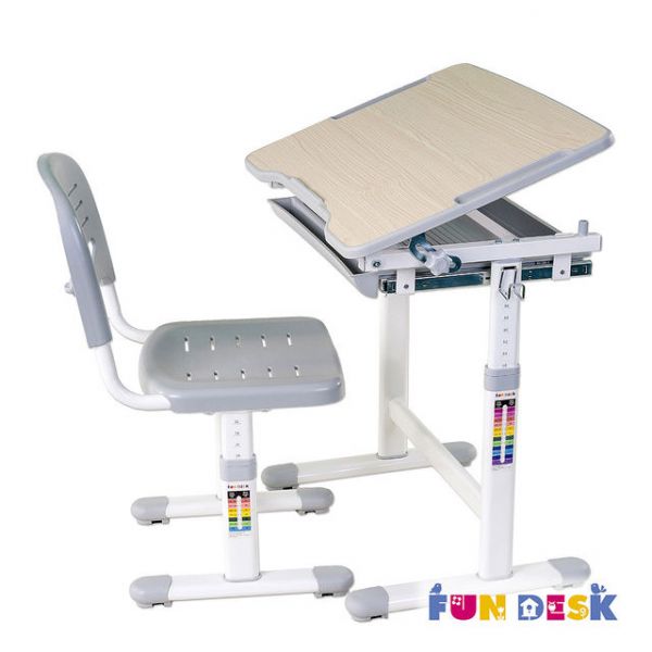 Набор учебный FunDesk Piccolino Grey