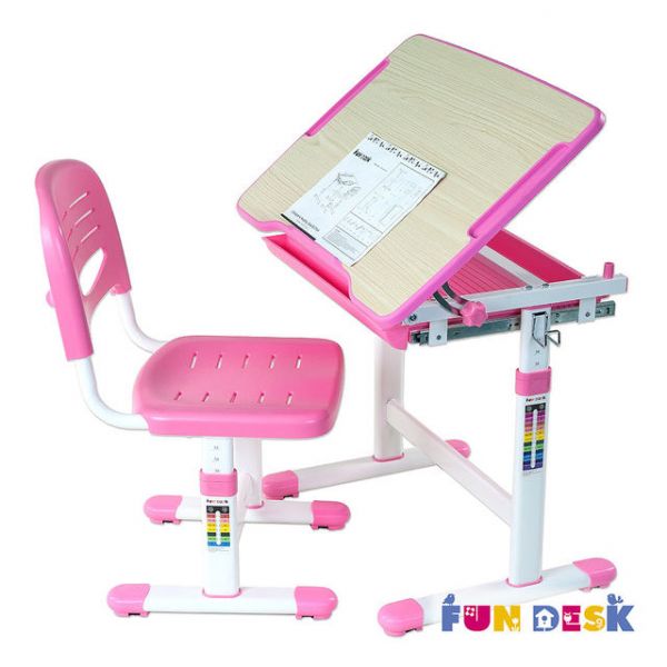 Набор учебный FunDesk Piccolino Pink