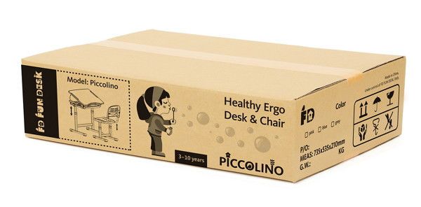 Набор учебный FunDesk Piccolino Pink