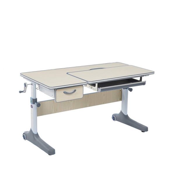Парта Cubby для школьника растущая Imparare Grey