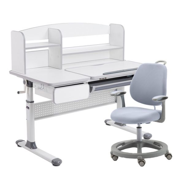 Комплект парта Cubby Rimu Grey и кресло FunDesk Vetta Grey