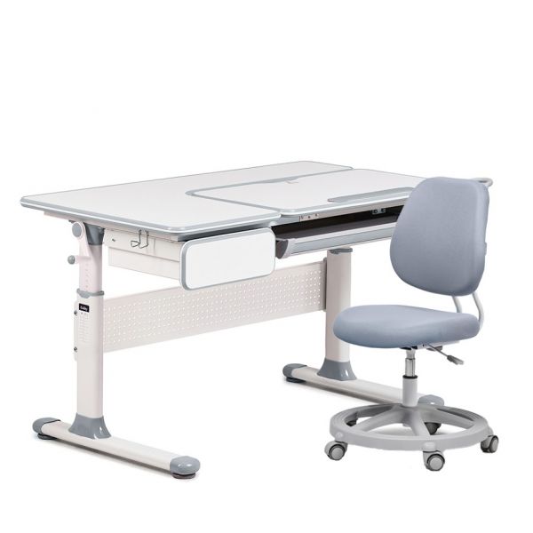 Комплект парта Cubby Toru Grey и кресло FunDesk Pratico Grey