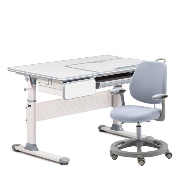 Комплект парта Cubby Toru Grey и кресло FunDesk Vetta Grey