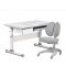 Комплект парта Cubby Toru Grey с креслом FunDesk Solerte Grey