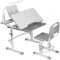Растущая детская парта и стул Cubby Botero Grey